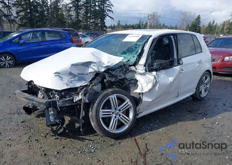 2012 Volkswagen Golf R 4-Door z USA, uszkodzony, nr VIN WVWPF7AJ4CW211118